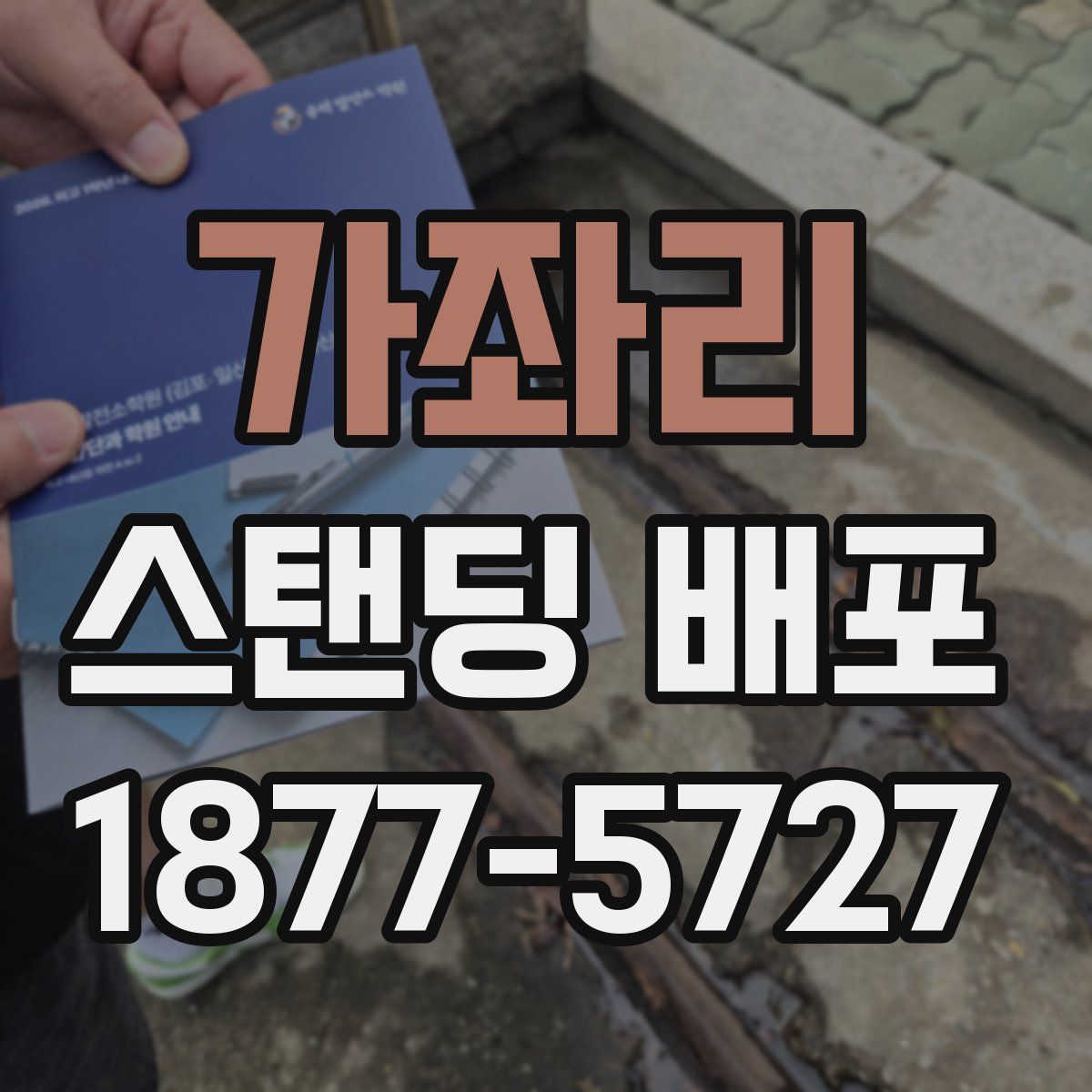 가좌리 스탠딩 배포