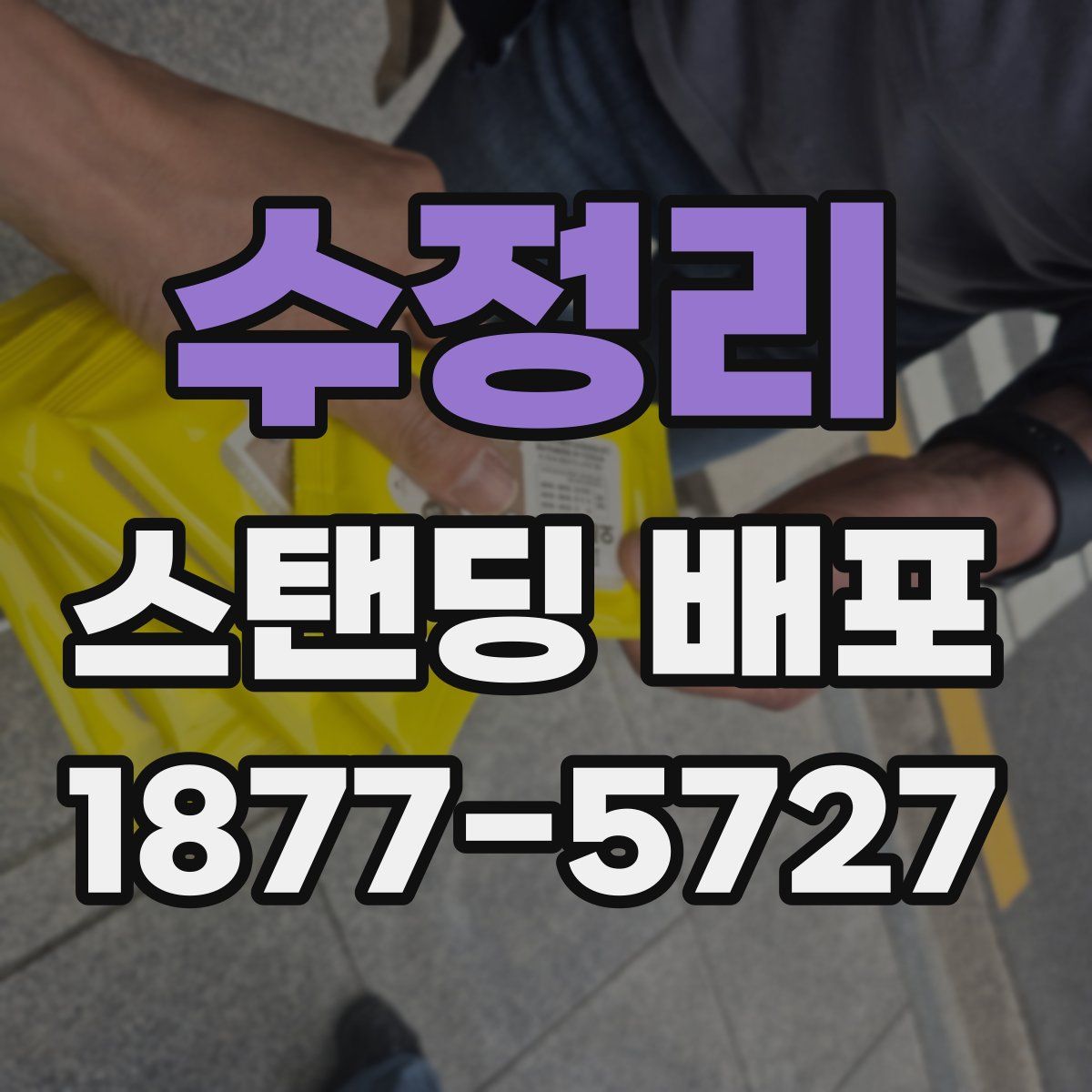 수정리 스탠딩 배포