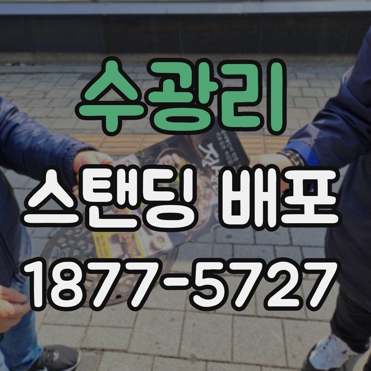 수광리 스탠딩 배포