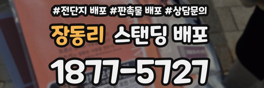 장동리 스탠딩 배포