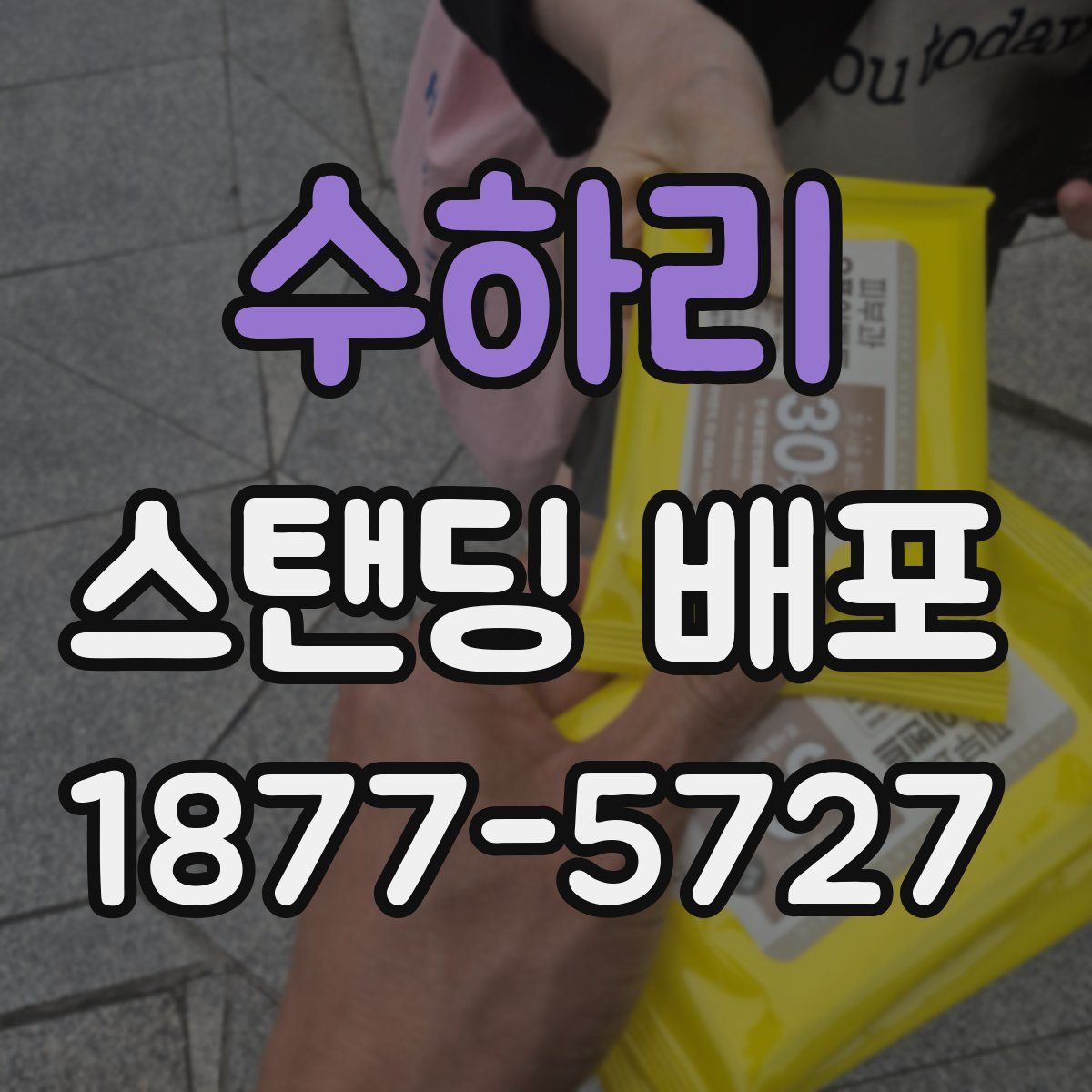수하리 스탠딩 배포