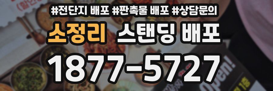 소정리 스탠딩 배포