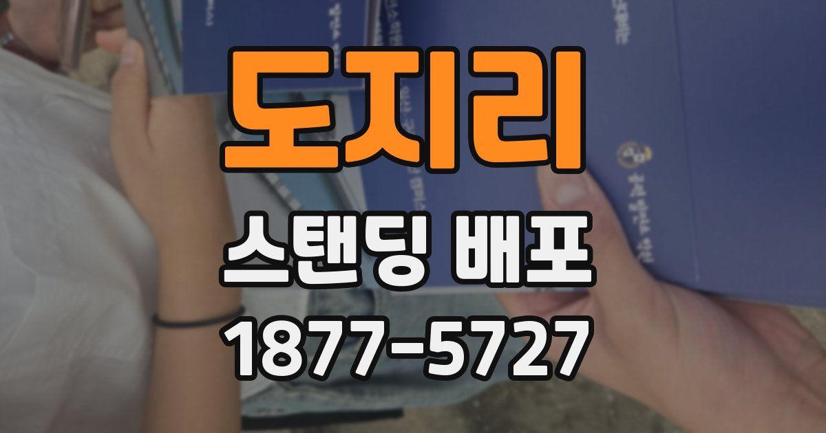 도지리 스탠딩 배포