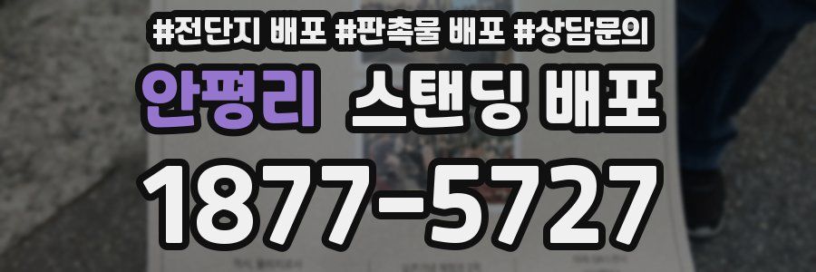 안평리 스탠딩 배포