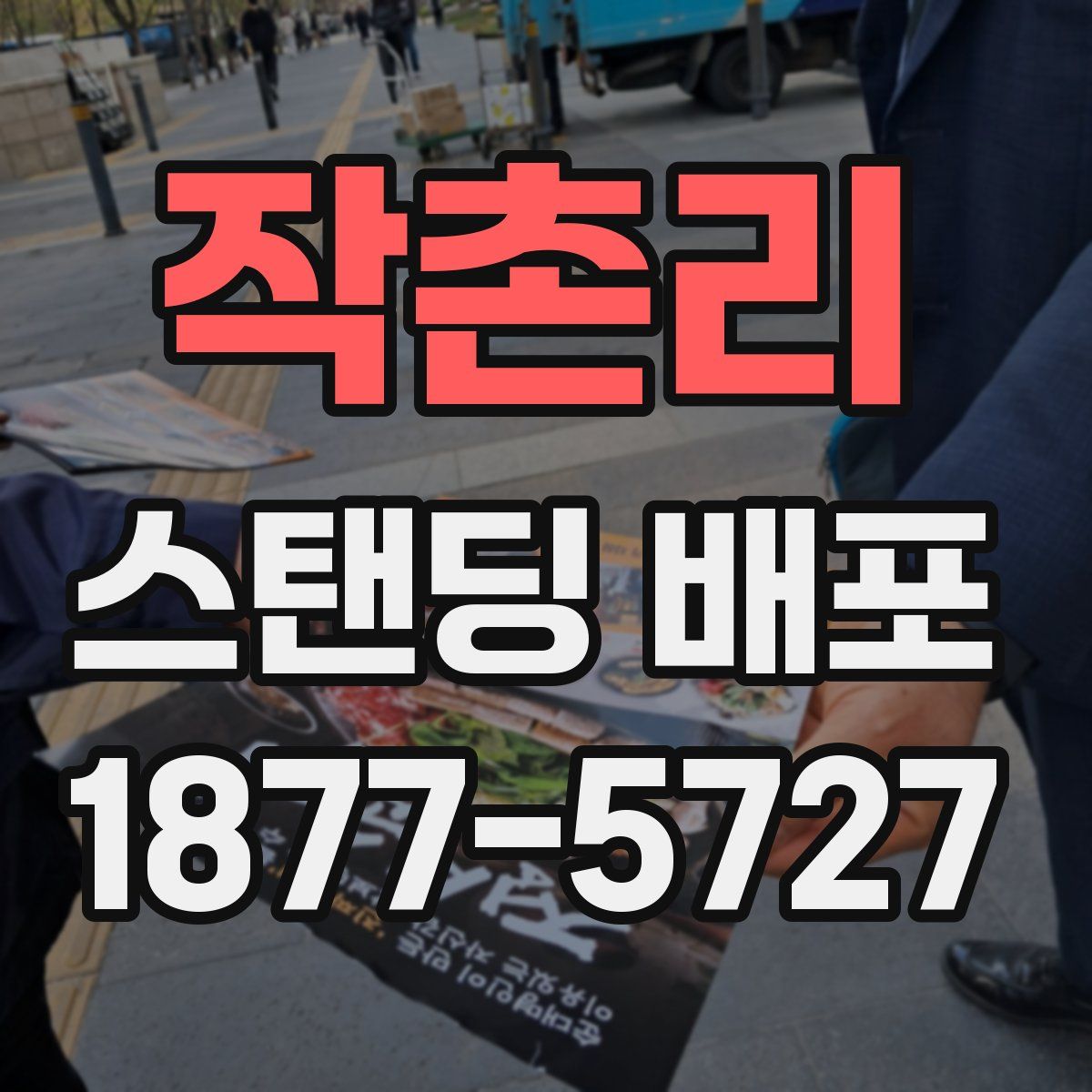 작촌리 스탠딩 배포