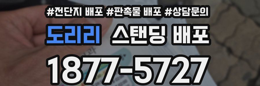 도리리 스탠딩 배포