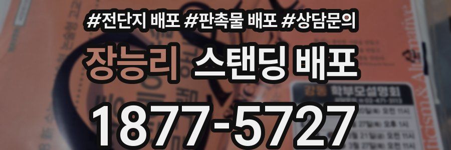 장능리 스탠딩 배포