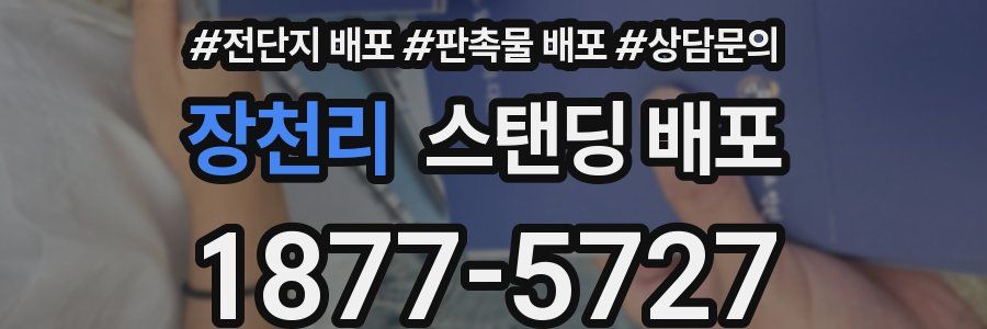 장천리 스탠딩 배포