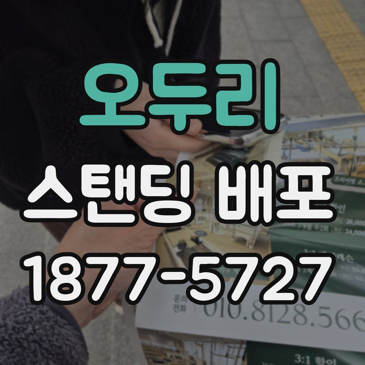 오두리 스탠딩 배포