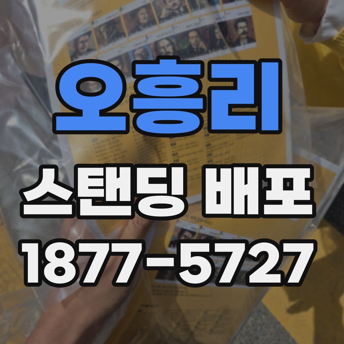 오흥리 스탠딩 배포