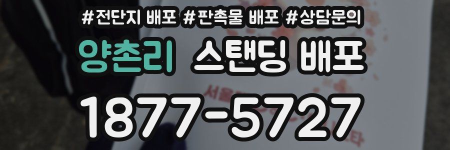 양촌리 스탠딩 배포