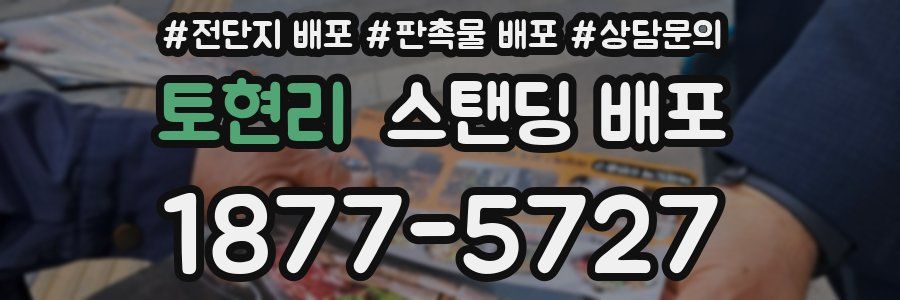 토현리 스탠딩 배포
