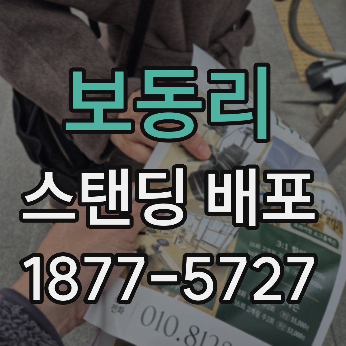 보동리 스탠딩 배포
