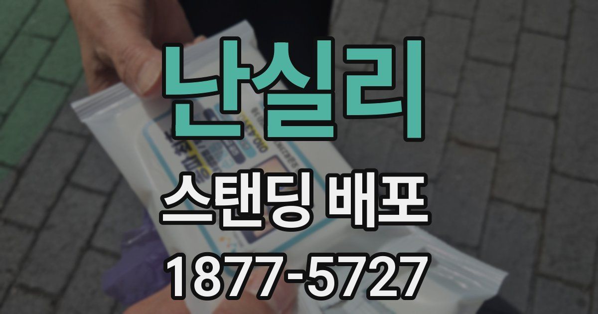 난실리 스탠딩 배포