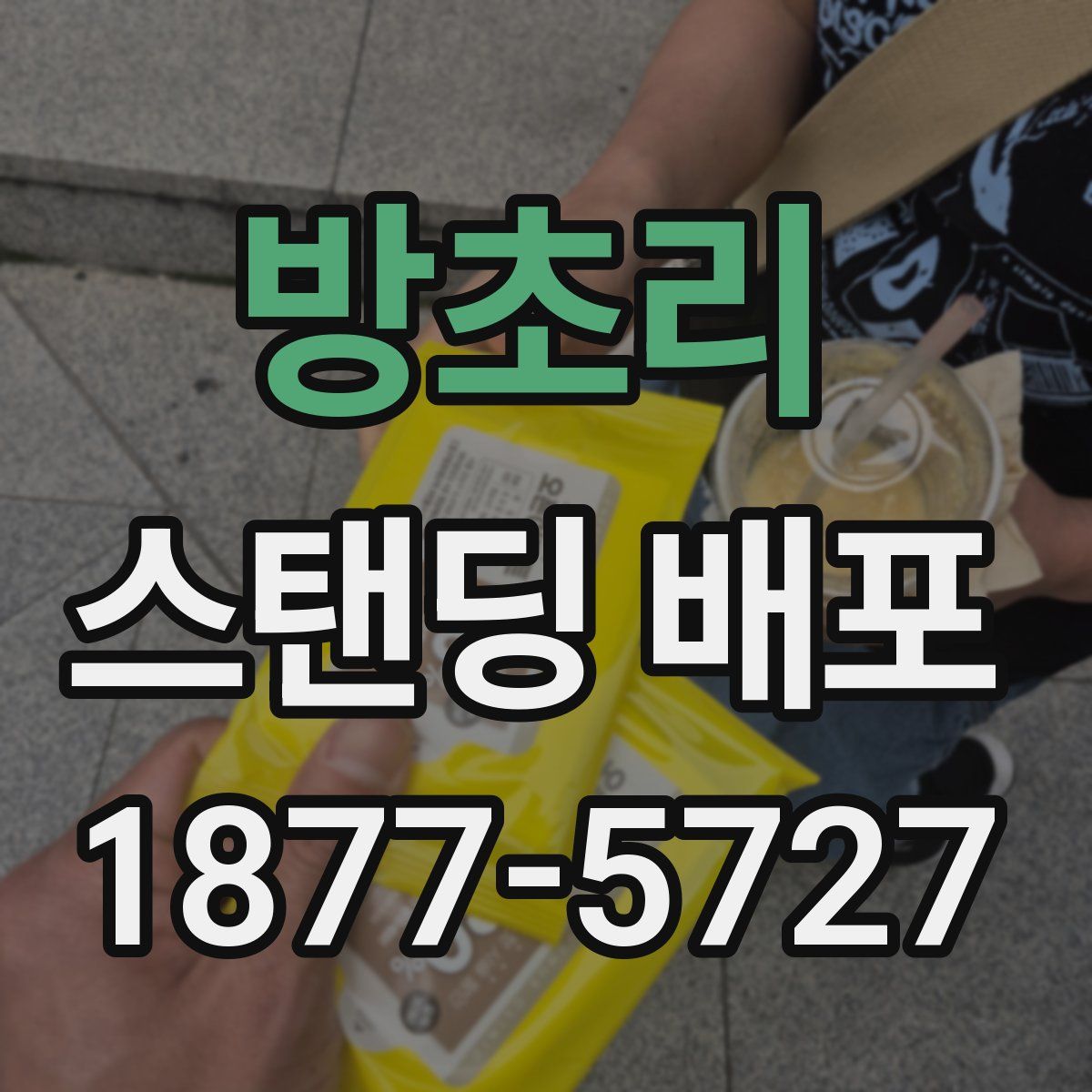 방초리 스탠딩 배포