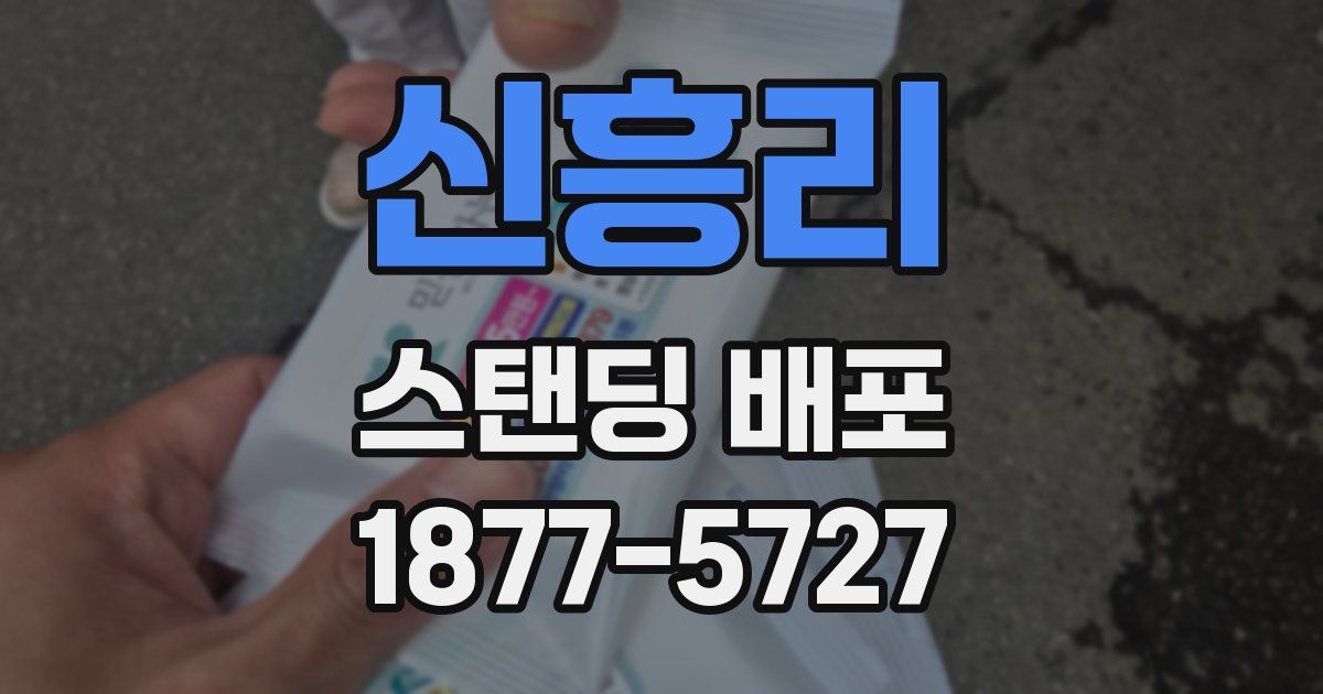 신흥리 스탠딩 배포