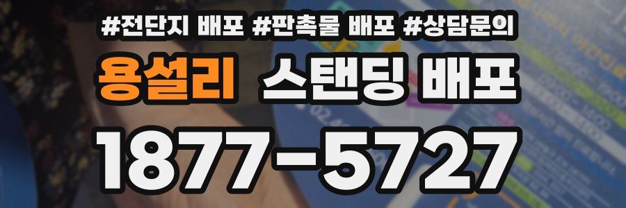 용설리 스탠딩 배포