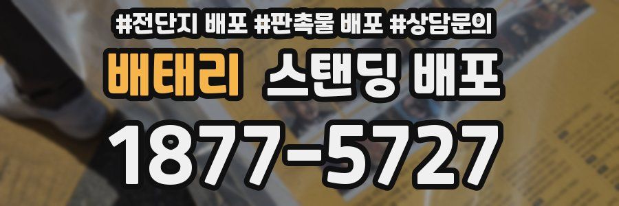 배태리 스탠딩 배포