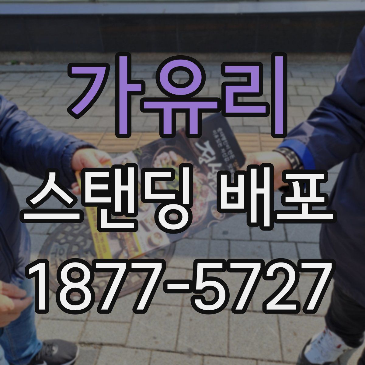 가유리 스탠딩 배포