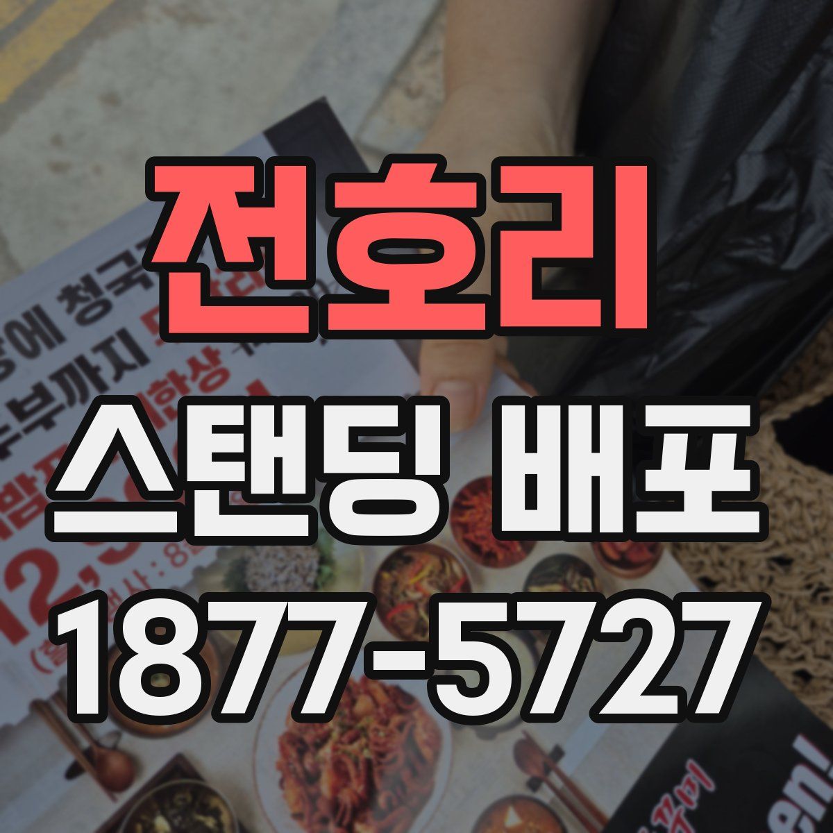 전호리 스탠딩 배포
