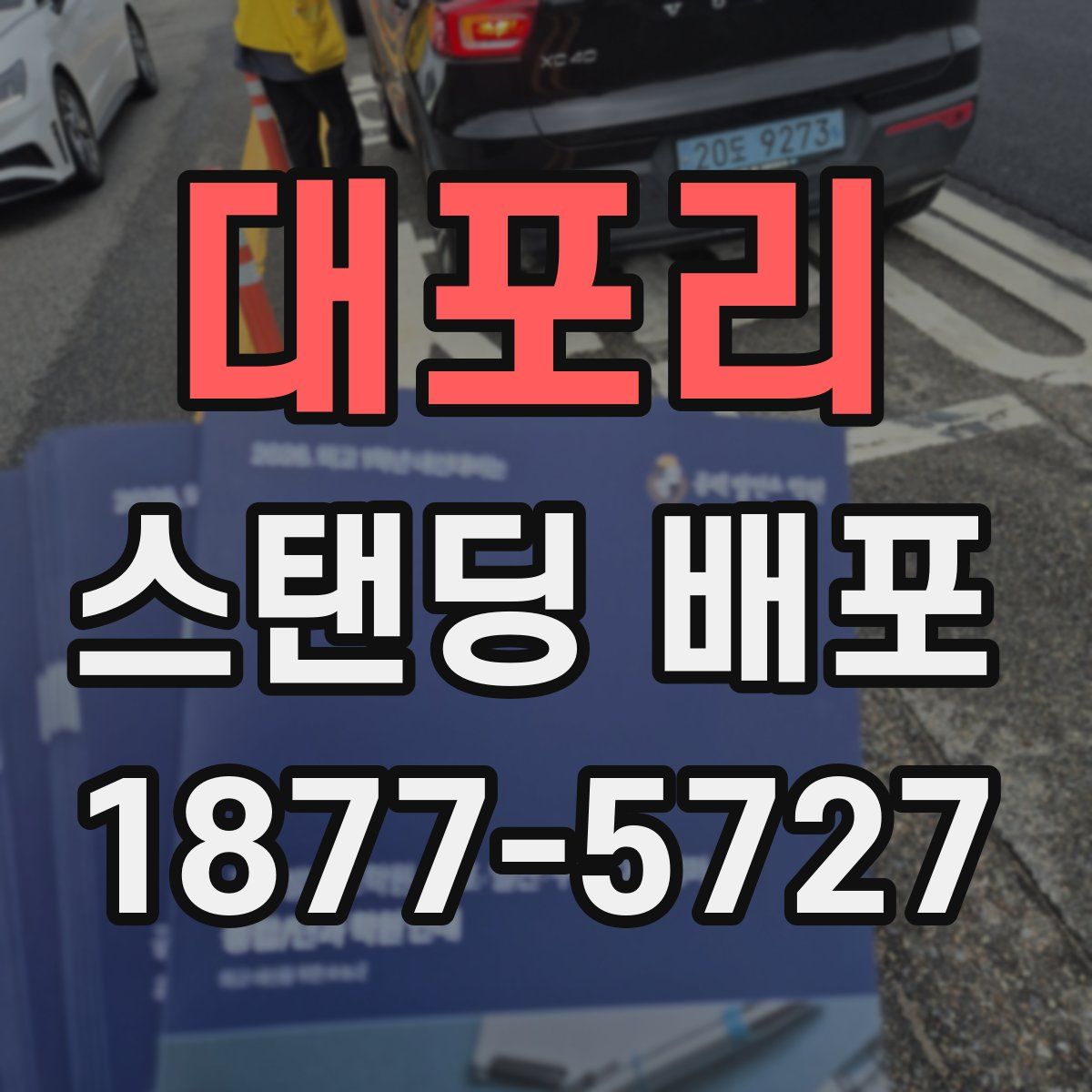 대포리 스탠딩 배포