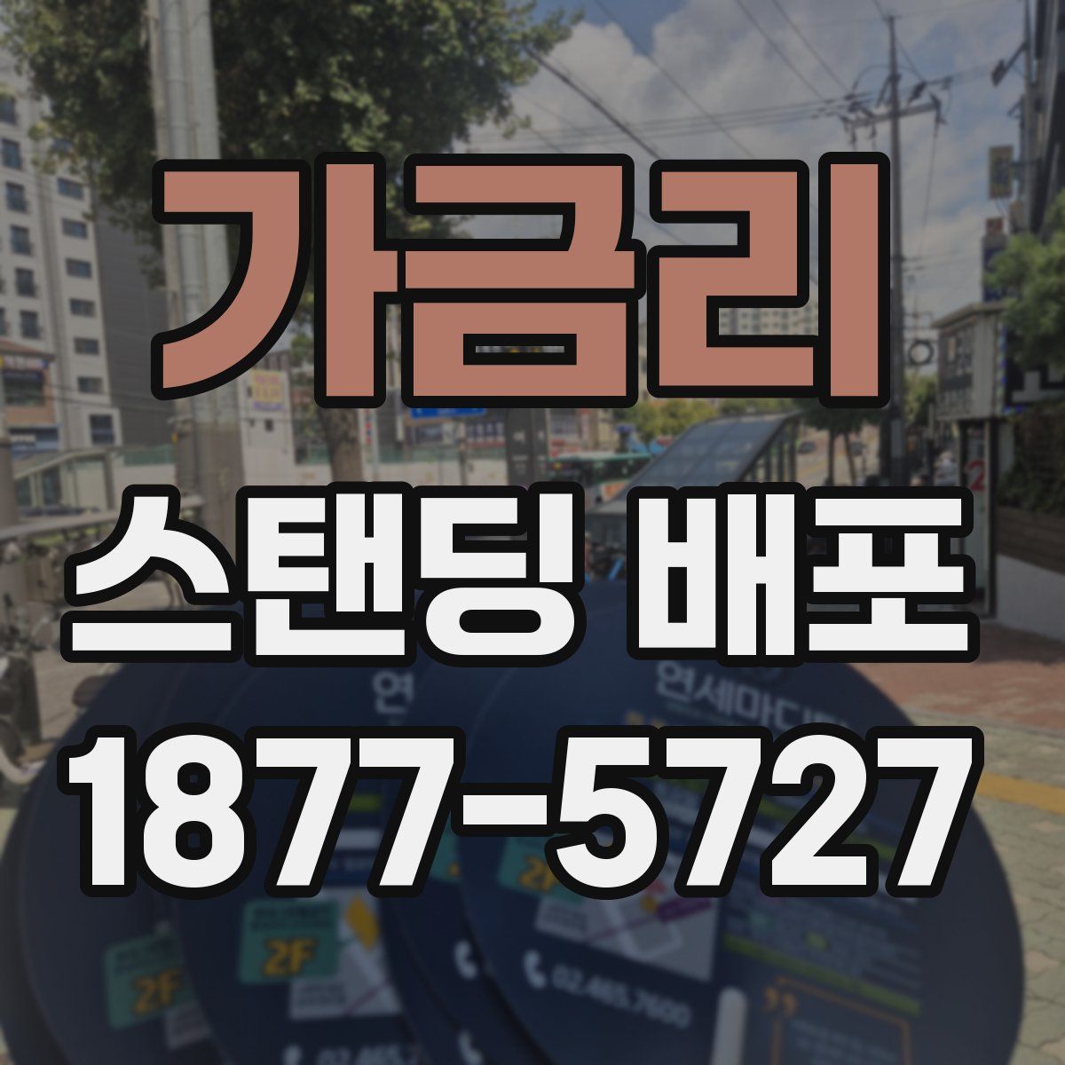 가금리 스탠딩 배포