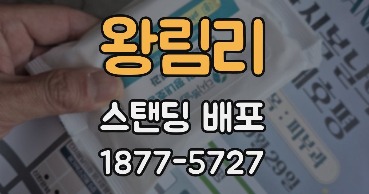 왕림리 스탠딩 배포