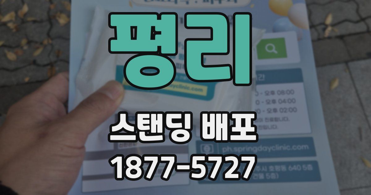 평리 스탠딩 배포