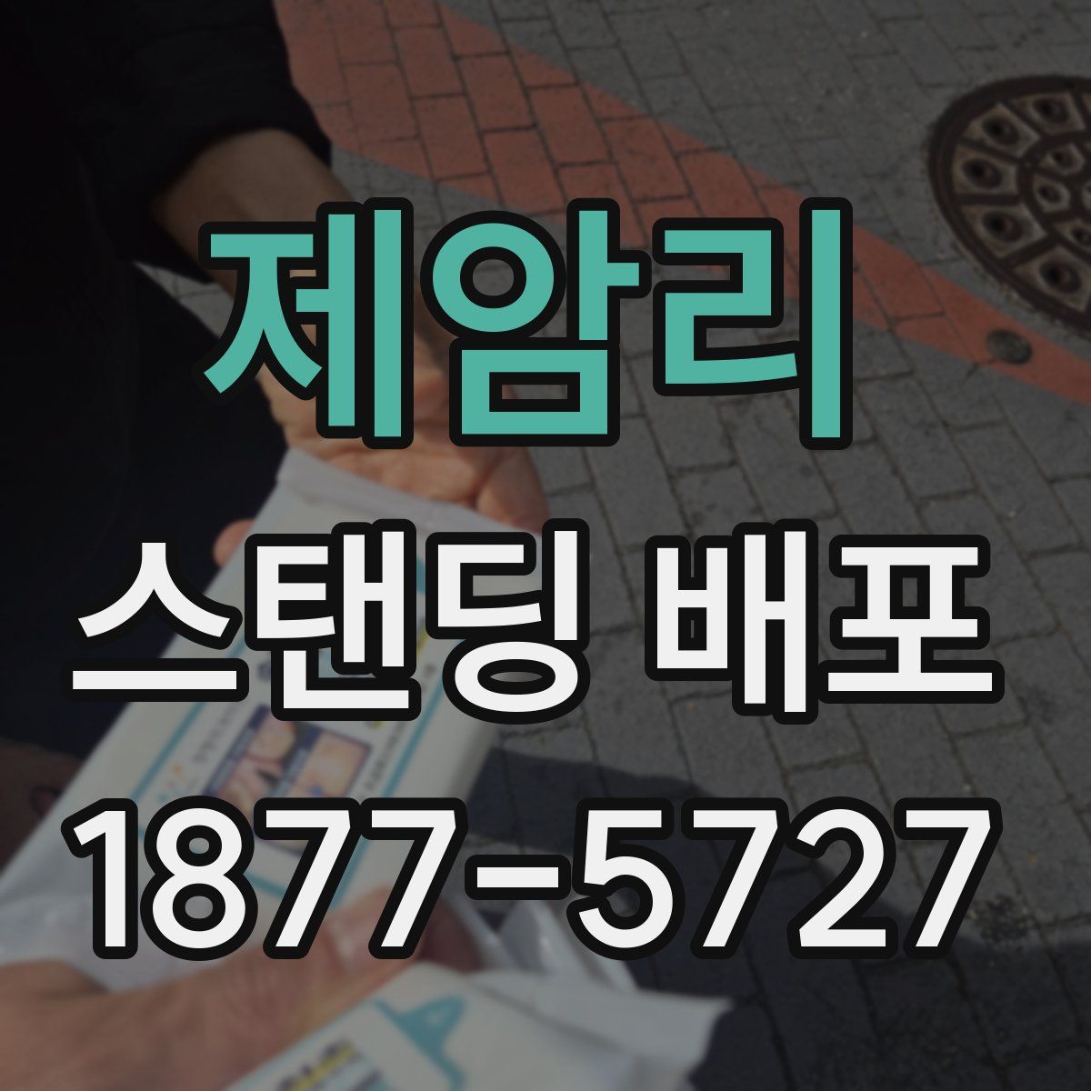 제암리 스탠딩 배포