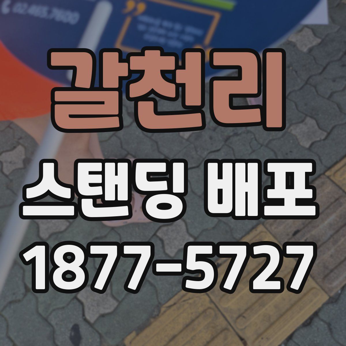 갈천리 스탠딩 배포