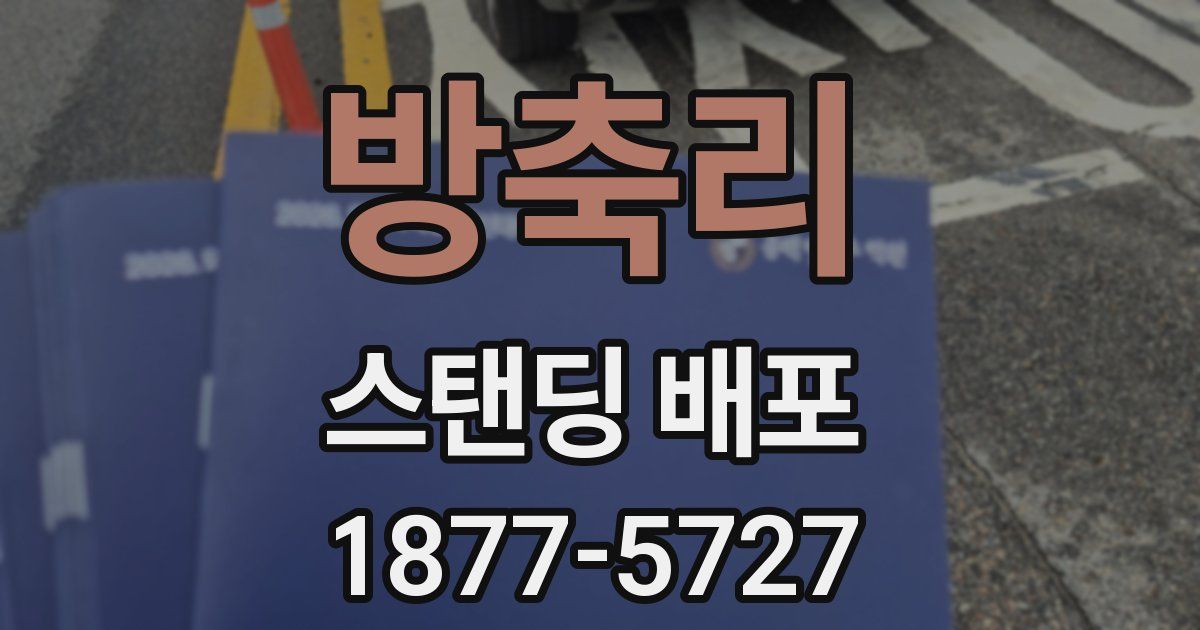 방축리 스탠딩 배포