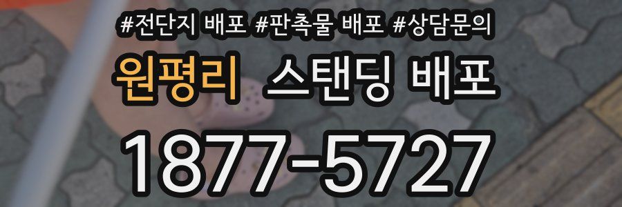 원평리 스탠딩 배포