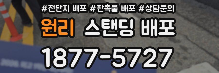 원리 스탠딩 배포