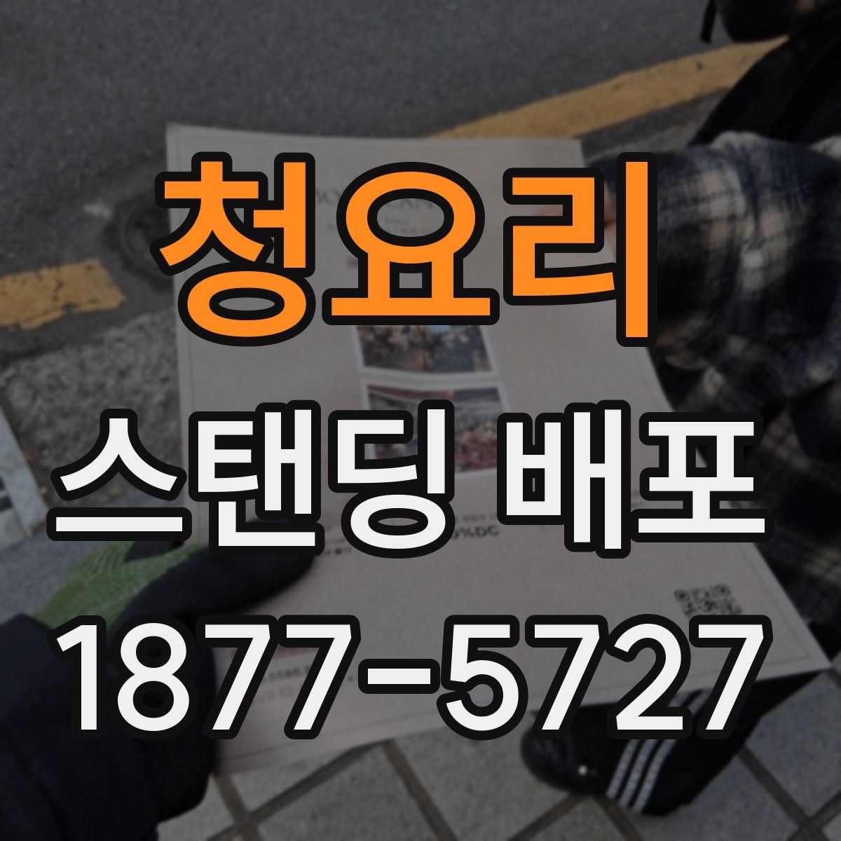 청요리 스탠딩 배포
