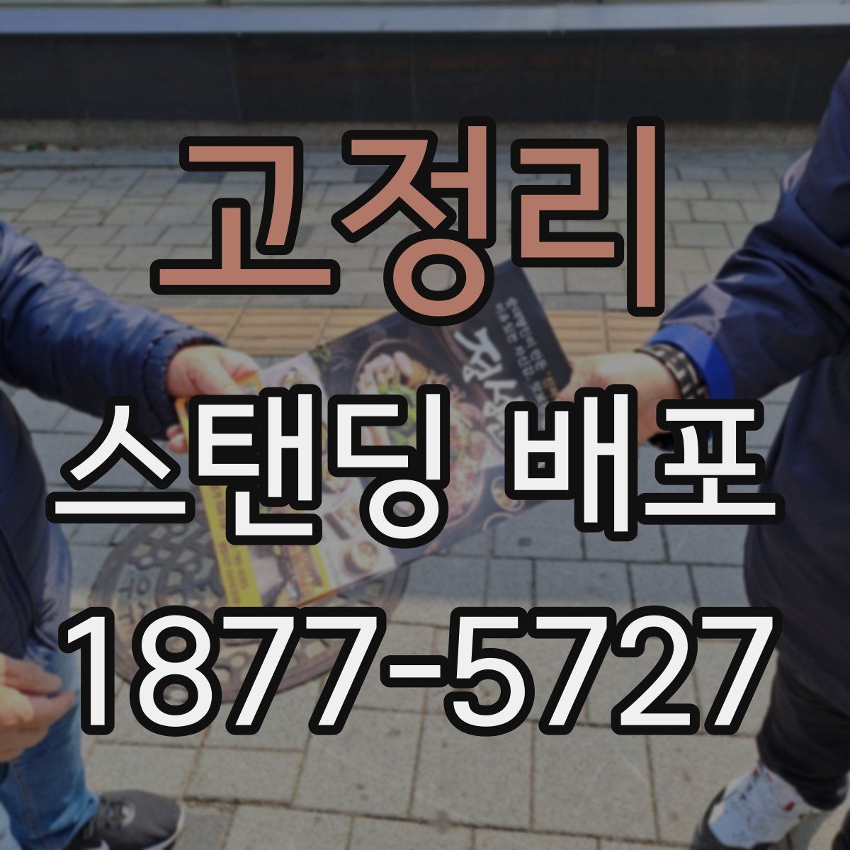 고정리 스탠딩 배포