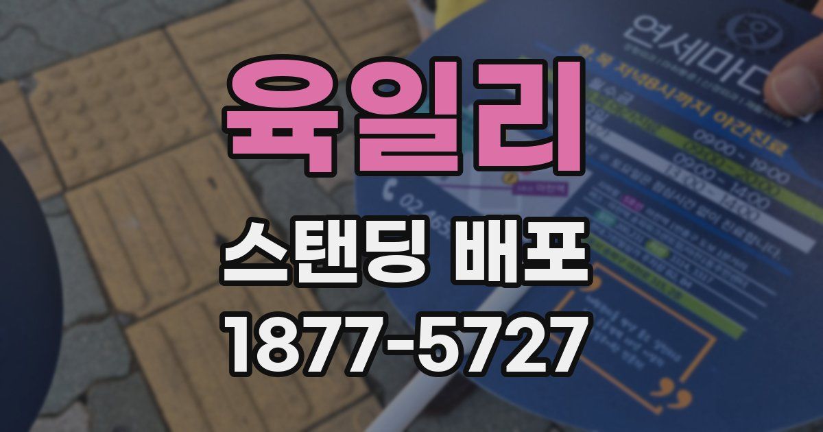 육일리 스탠딩 배포
