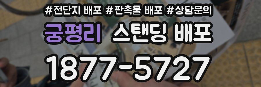 궁평리 스탠딩 배포