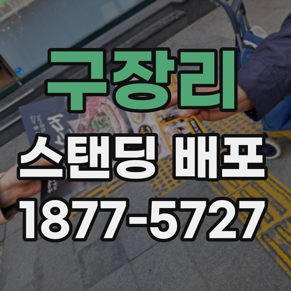 구장리 스탠딩 배포