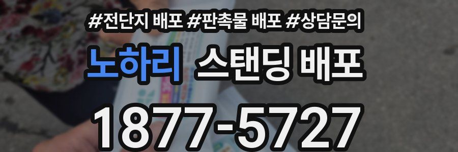 노하리 스탠딩 배포