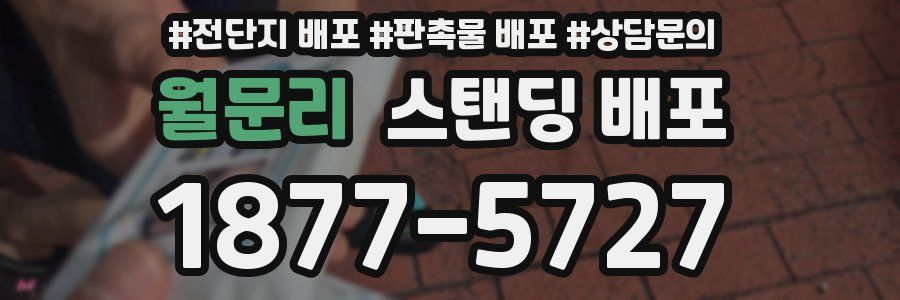 월문리 스탠딩 배포
