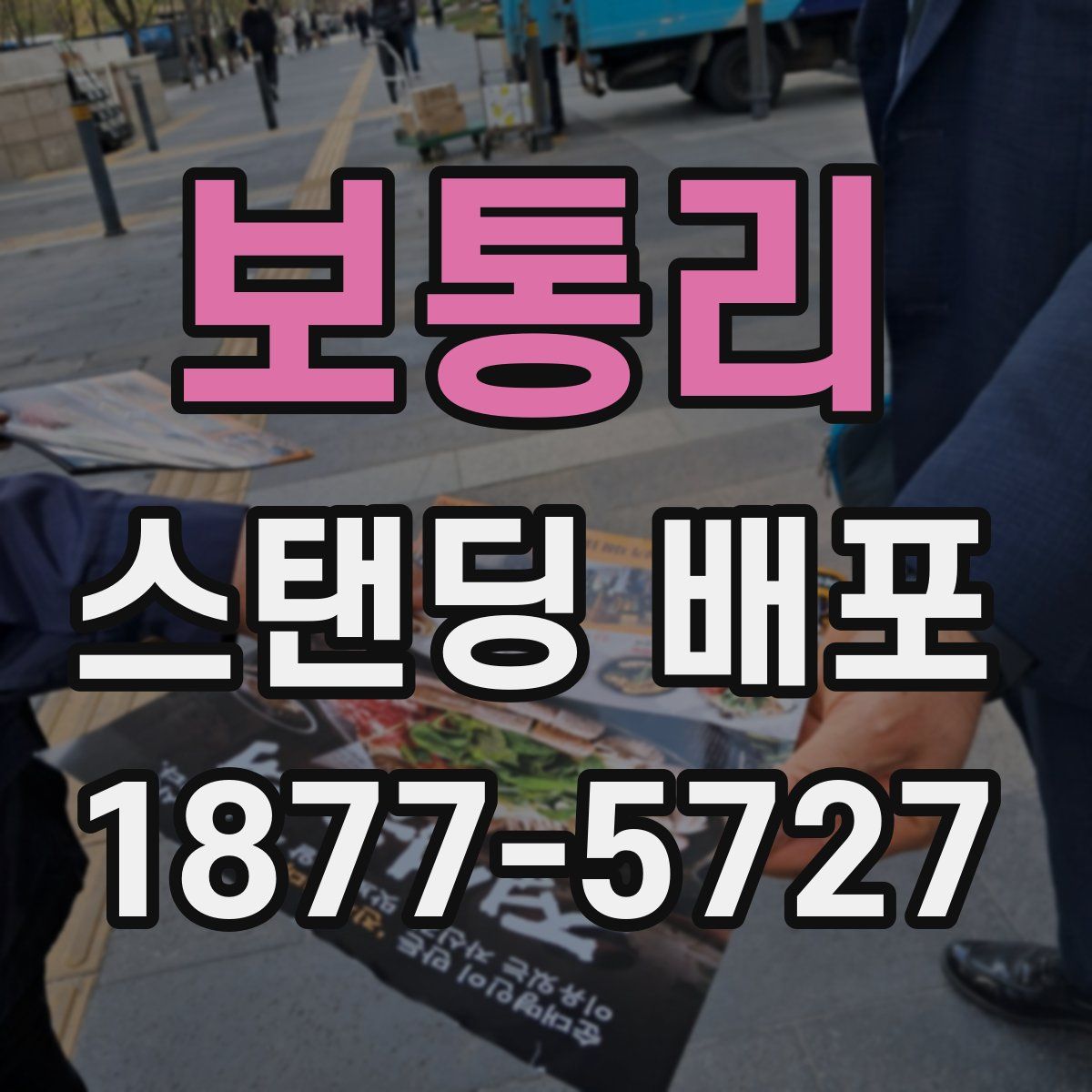 보통리 스탠딩 배포