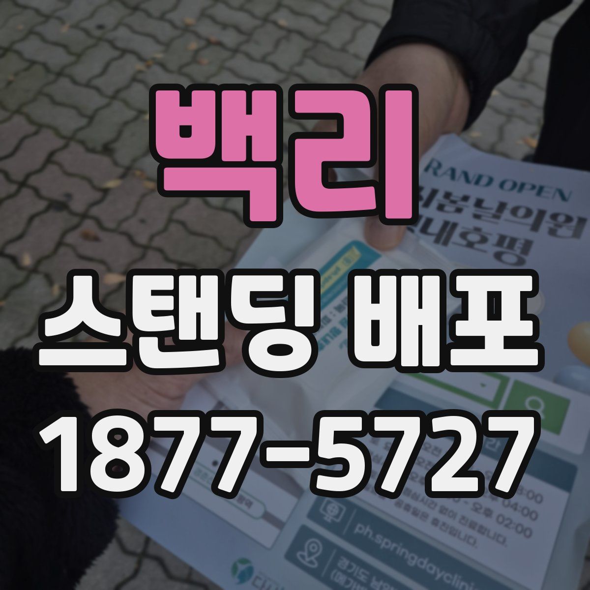 백리 스탠딩 배포