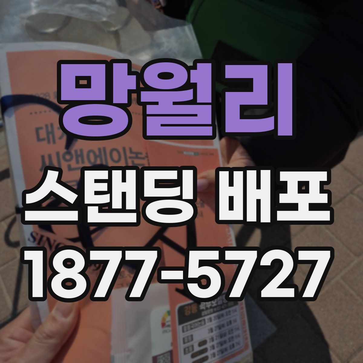 망월리 스탠딩 배포