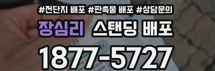 장심리 스탠딩 배포