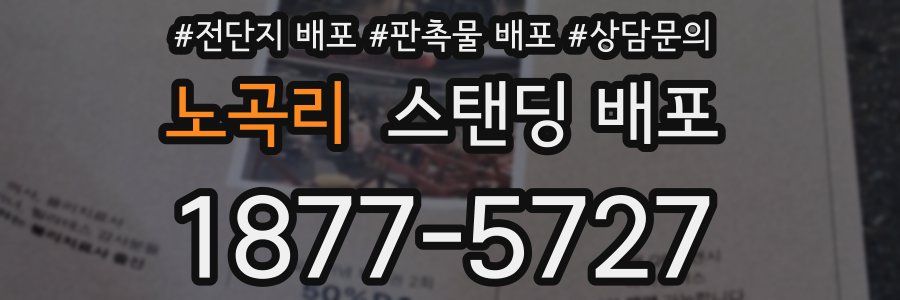 노곡리 스탠딩 배포