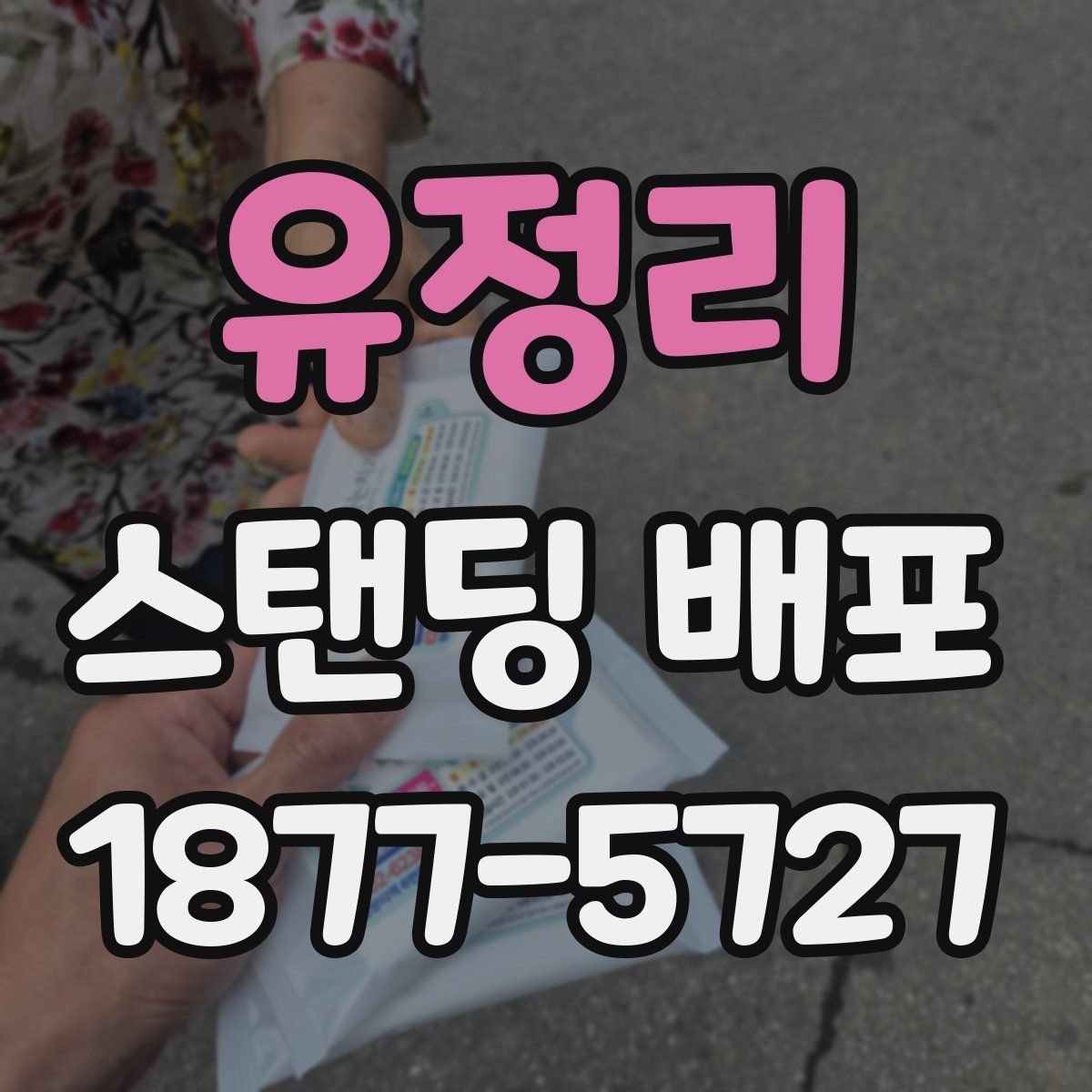 유정리 스탠딩 배포