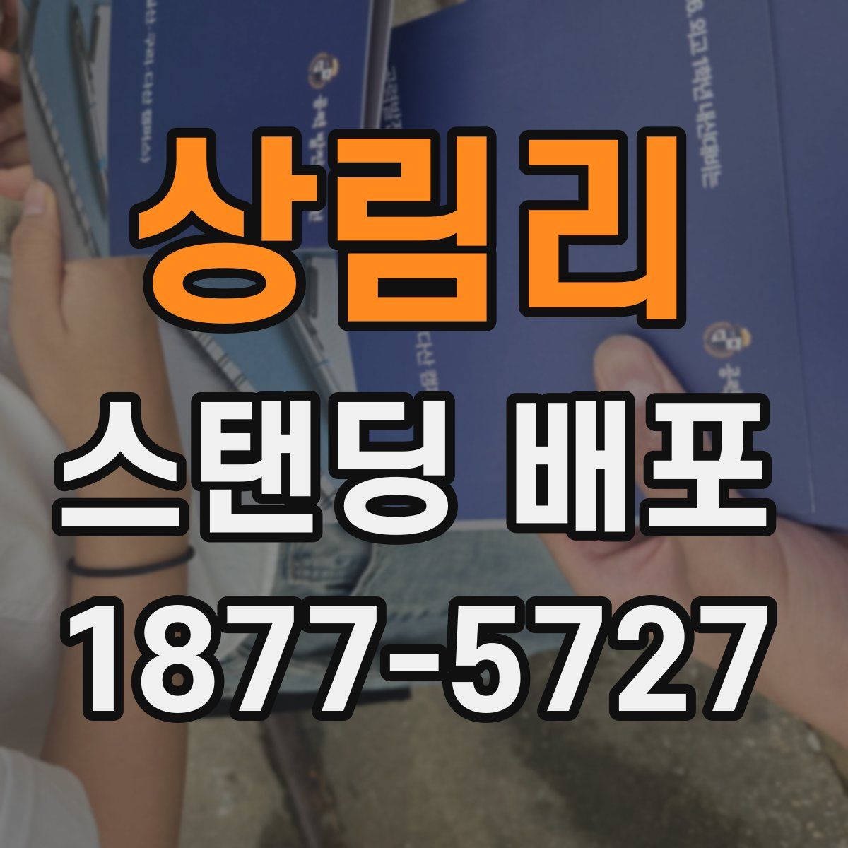 상림리 스탠딩 배포