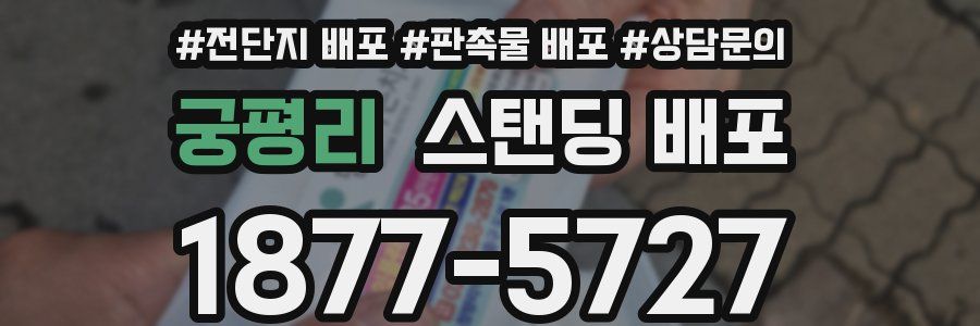 궁평리 스탠딩 배포