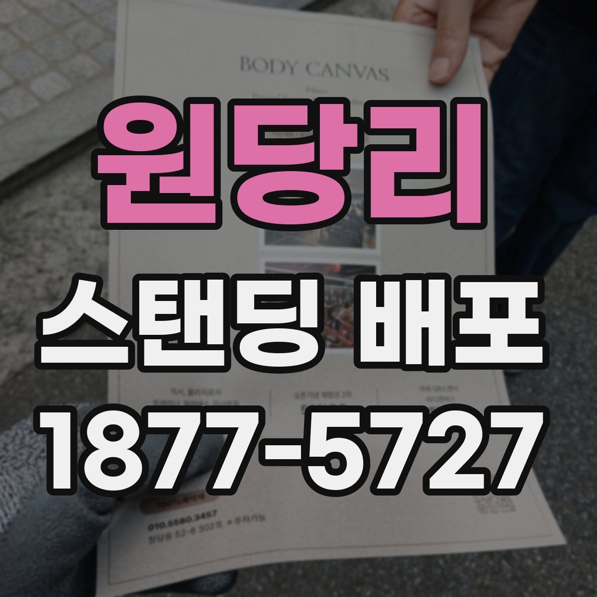원당리 스탠딩 배포