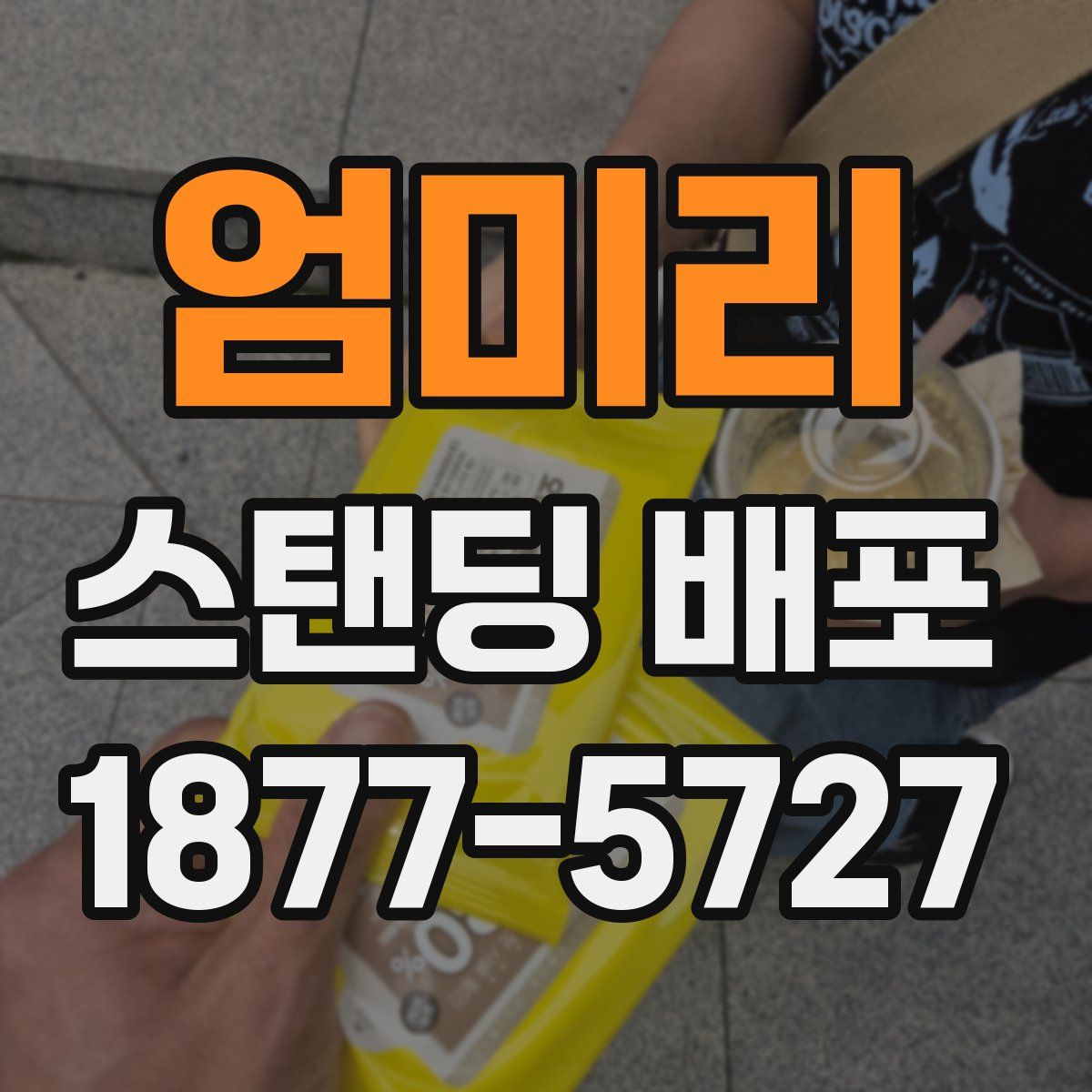 엄미리 스탠딩 배포